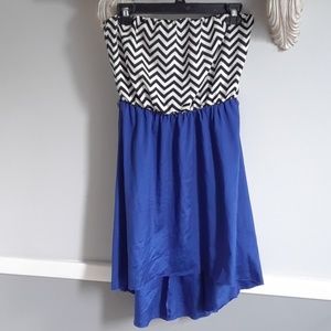 Charlotte Russe, strapless dress, size med